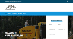 Desktop Screenshot of curbmasters.info